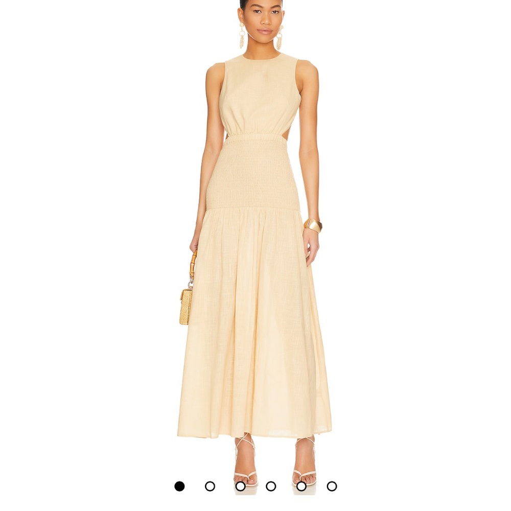 SYNDYS Beige Maxi Dress - Worn Once